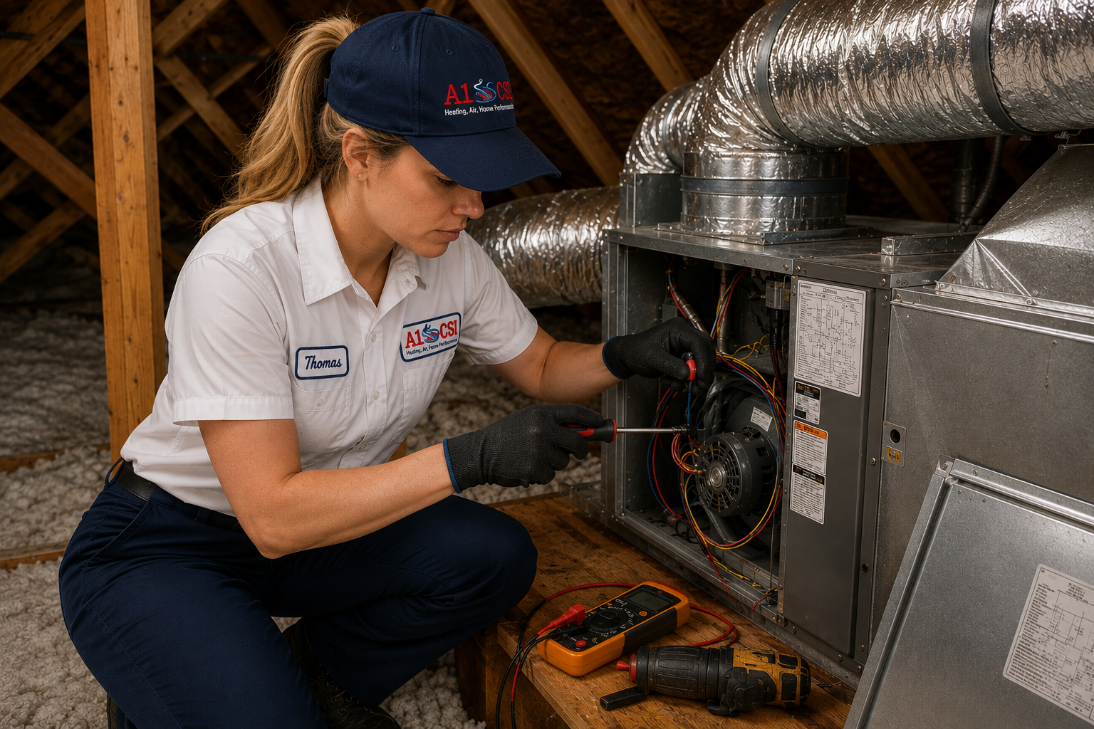 Get Your Heat Pump Service by a  Professional Loudon Technician