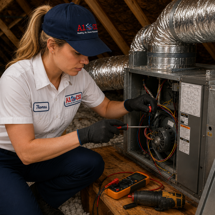 Get Your Heat Pump Service by a  Professional Loudon Technician