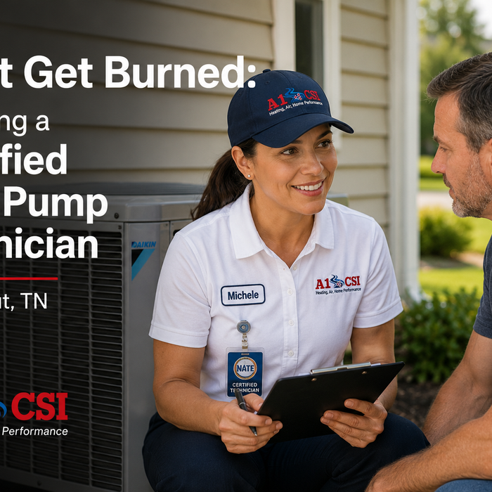 Don’t Get Burned: Choosing a Certified Heat Pump Technician in Farragut, TN