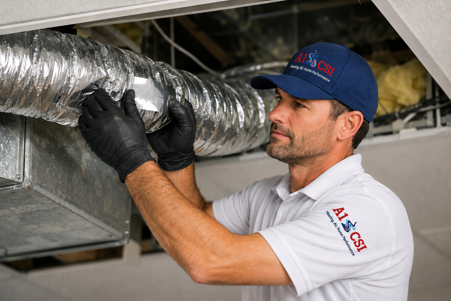 How to Repair Air Conditioning Duct