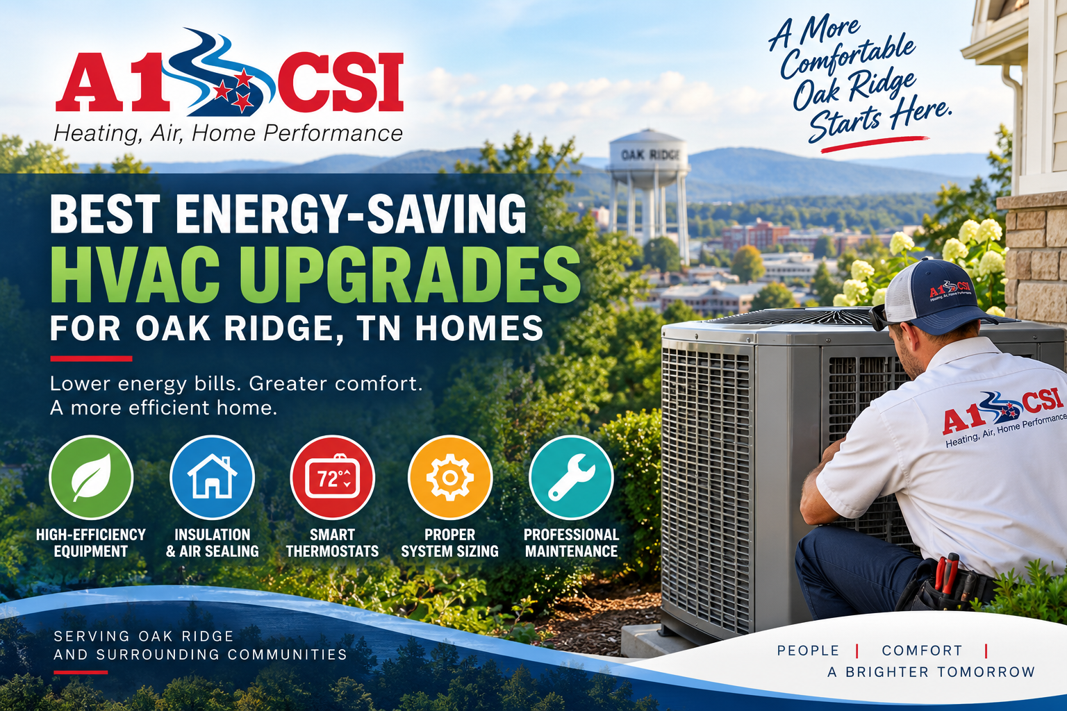 Best Energy-Saving HVAC Upgrades for Oak Ridge, TN Homes