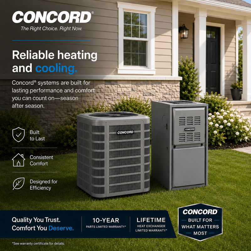 Concord Split Dual Fuel - 92% (7HP14F-92)