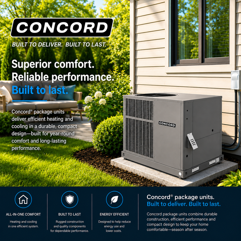 Concord Heat Pump Package (RPHPE)
