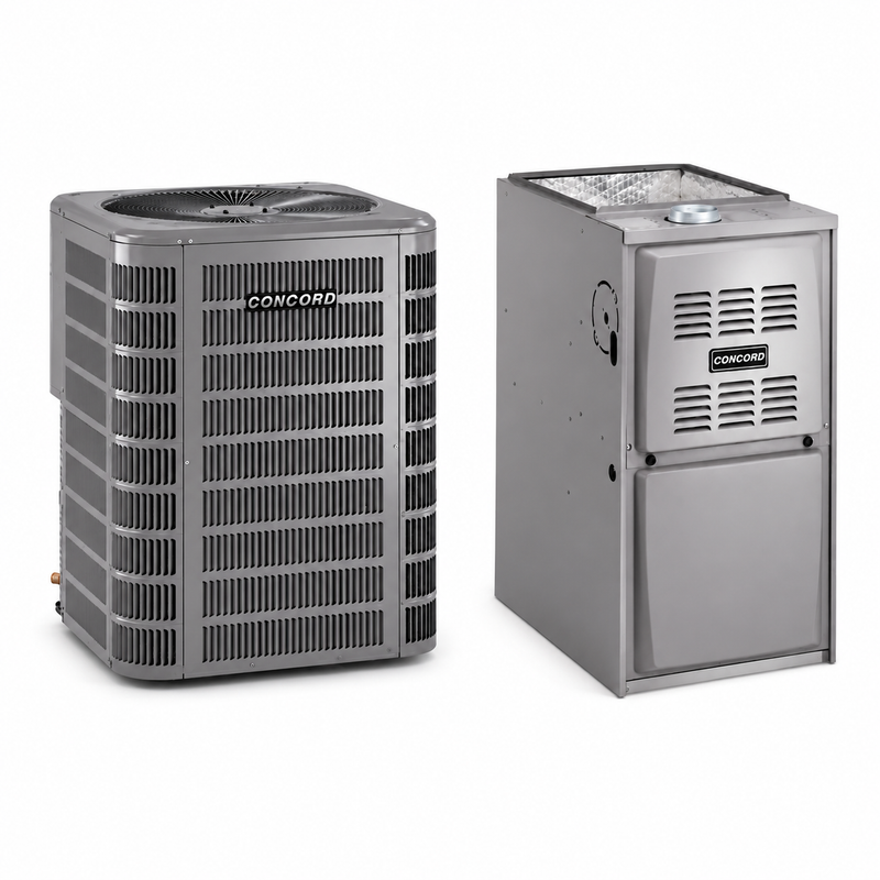 Concord Split Gas System - 80% (7AC14F-80)