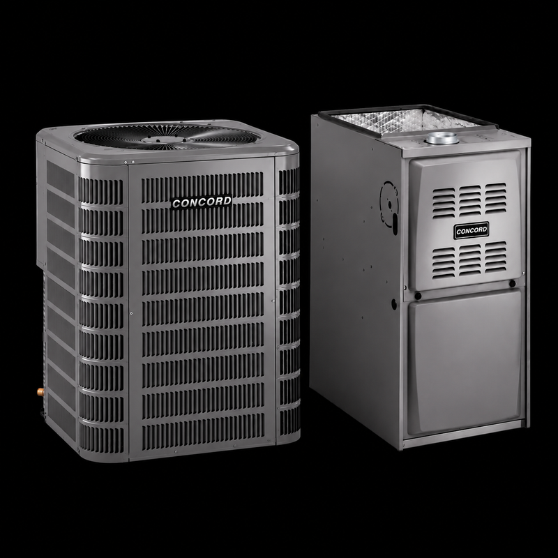 Concord Split Gas System - 92% (7AC14F-92)